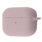 Чохол силіконовий з карабіном Wave Premium Silicone Case для Apple AirPods Pro 2 pink sand