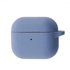 Чехол силиконовый с карабином Wave Premium Silicone Case New для Apple AirPods 4 lavender gray