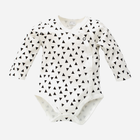 Дитяче боді Pinokio Happy Day Buttoned Longsleeve Bodysuit Triangles 56 см Кремовий (5901033218415)