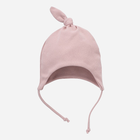 Дитячий чепчик для дівчинки Pinokio Romantic Bonnet 42-44 см Рожевий (5901033288166)