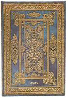 Kalendarz Paperblanks 2025 Blue Luxe Mini tygodniowy (9781408757437)