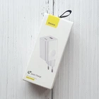 Зарядний пристрій (блочок) Baseus Quick Charger / FC67E CCALL-BX02 швидка зарядка 1USB 24W Білий
