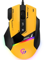 Миша дротова ігрова GamePro GM300Y жовтий/чорний 305325