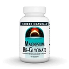 Мінерали Source Naturals Магній Бісгліцинат Magnesium Bis-Glycinate 60 таблеток