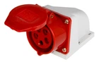 Силовая розетка стационарная e.socket.pro.5.32, 5п., 380В, 32А (125) "E.NEXT" p012008