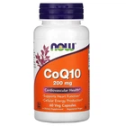 Натуральная добавка Now Foods CoQ10 200 мг 60 капсул