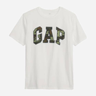 Підліткова футболка для хлопчика GAP 424016-04 152-158 см Біла (1200112171691)