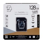 Карта пам'яті TG 128GB Micro SDXC, Class 10 UHS-3, чорна
