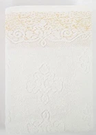 Махровое полотенце Irya. Jakarli Dora ekru-90х150