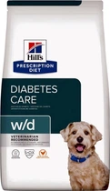 Сухий корм для собак Hill's Prescription Diet w/d при цукровому діабеті