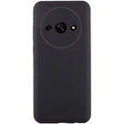 Чохол TPU GETMAN Liquid Silk Full Camera для Xiaomi Redmi A3 Чорний / Black