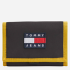 Portfel męski Tommy Hilfiger Jeans TTJM Heritage Trifold Wallet Czarny (8720642472905)