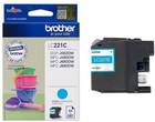 Картридж Brother LC221C Cyan (4977766747325)