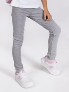 Legginsy dziewczęce Yoclub ULD-0019G-6500 116 cm Szare (5906657216700)