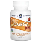 Омега для дітей для щоденного вживання, фруктовий смак, Daily Omega Kids Strawberry, Nordic Naturals, 500 мг, 30 жувальних капсул