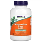 Магній, Magnesium Caps, New Foods, 400 мг, 180 вег. капсул