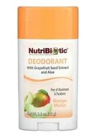 Дезодорант с ароматом манго и дыни Deodorant NutriBiotic Mango Melon 75г