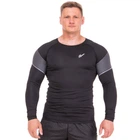 Лонгслив компрессионный спортивный JASON K1-1 (полиэстер, 2XL, черный) (K1-1_2XL)