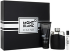 Zestaw męski Montblanc Legend Woda toaletowa 100 ml + Miniaturka Woda toaletowa 7.5 ml + Żel pod prysznic 100 ml (3386460139052)