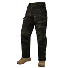 Тактичні штани Emerson Blue Label Ergonomic Fit Long Multicam Black 46 (95059)