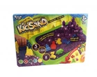 Комплект креативного творчества "Кинетический песок" "KіdSand" Danko Toys KS-02-02U 1200 г + песочница