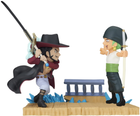 Набір фігурок Banpresto One Piece Log Stories Roronoa Zoro VS Dracule Mihawk 7 см (4983164886030)