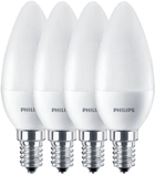 Світлодіодна лампа Philips Ecohome LED Candle 5 W E14 4000 K (929002968837H) 4 шт.