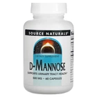 Натуральна добавка Source Naturals D-Mannose 500 мг Капсули