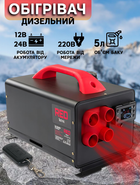 Обігрівач автомобільний RED TECHNIC RTAGO0128 Вебасто