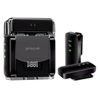 Бездротовий петличний мікрофон Type-C / Lightning Wireless Microphone Proove Live - Чорний