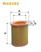 Фільтр повітря WIX FILTERS 311 = WA6485 WIX Filters (WA6485)
