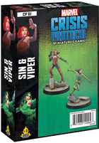 Набір аксесуарів Atomic Mass Games Marvel Crisis Protocol Sin & Viper (841333109943)