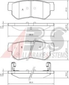 Колодка тормозов. диск. HYUNDAI/KIA GETZ/SANTA FE/MAGENTIS задн. (выр-во ABS) A.B.S. (37247)