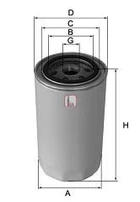 Фильтр масляный SOFIMA S 3436 R Sofima (S3436R)