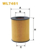Фильтр масла WIX FILTERS 662/2 = WL7461 WIX Filters (WL7461)