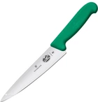 Профессиональный нож Victorinox Fibrox разделочный 190 мм Green (5.2004.19)