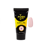 Акригель для нарощування нігтів YouPOSH Acrygel Gel 15 мл № 6 Персиковий з шимером