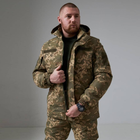 Зимова тактична куртка Tactical WinterGuard Pro-X з підкладкою Omni-Heat піксель розмір XL