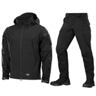 Форма M-Tac Куртка SoftShell + Штани Aggressor Gen.II Flex Black розмір XL