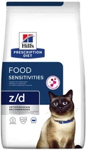 Сухой корм для кошек Hill's Prescription Diet z/d при пищевой аллергии