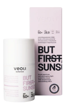 Krem przeciw fotostarzeniu szerokopasmowy Veoli Botanica But First, Sunscreen ochronny lekki 50 ml (5904555695580)