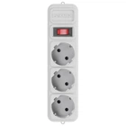 Мережевий фільтр 3 розетки, 4.5м, белий (SPM3-G-15G)