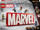 Конструктор LEGO Super Heroes Логотип і мініфігурки MARVEL 931 деталь (76313)