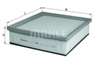 Фільтр повітря Knecht LX1605 MAHLE (LX1605)