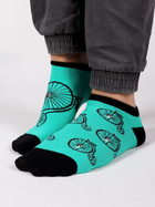 Шкарпетки чоловічі короткі бавовняні YOCLUB Funny Cotton Socks 35-38 Зелені (5904921662031)