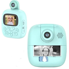 Детская фотокамера с функцией видео и моментальной печатью фотографий M4 Kinds Print Camera Голубой (D-2019092000)