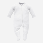 Дитячий чоловічок Pinokio Lovely Day White Overall Zipped 68 см Білий (5901033320835)