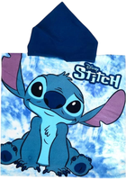 Рушник-пончо для купання Disney Stitch 50 x 100 см (8435631340362)