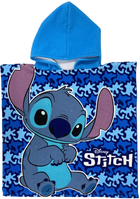 Ręcznik-poncho kąpielowy Disney Stitch 50 x 100 cm Niebieski (8435631340607)