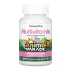 NaturesPlus, Animal Parade, жувальна мультивітамінна добавка для дітей, зі смаком кавуна, 90 таблеток у формі тварин